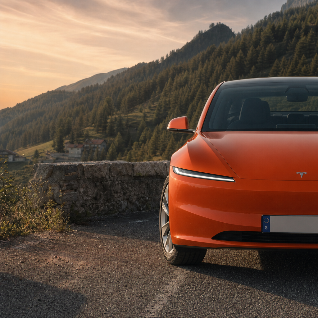 Tesla Model 3:n lataus kotona - laturit ja kaapelit